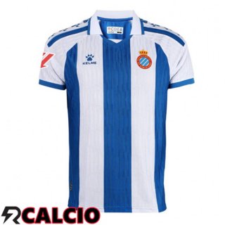 Prima Maglia RCD Espanyol Blu Bianco 2025/2026