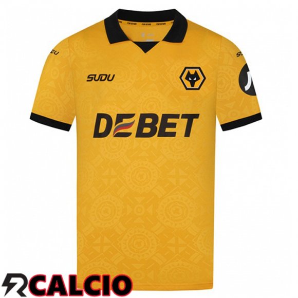Prima Maglia Wolves Giallo 2025/2026