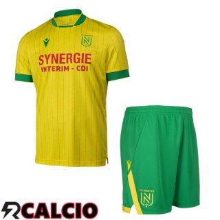 Prima Maglia FC Nantes Bambino Giallo 2025/2026