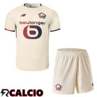 Seconda Maglia Lille OSC Bambino Giallo 2025/2026