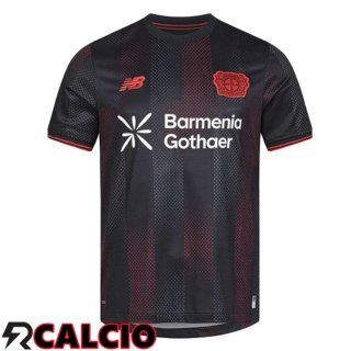 Prima Maglia Bayer 04 Leverkusen Nero 2025/2026