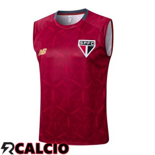 Canotta Allenamento Sao Paulo FC Rosso 2025/2026
