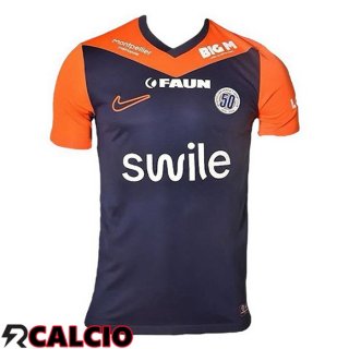 Prima Maglia Montpellier HSC Blu Arancia 2024/2025