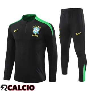Insieme Tuta Calcio Brasile Nero 2024/2025