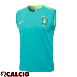 Canotta Allenamento Brasile Verde 2024/2025