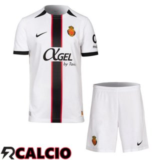 Seconda Maglia RCD Mallorca Bambino Bianco 2025/2026