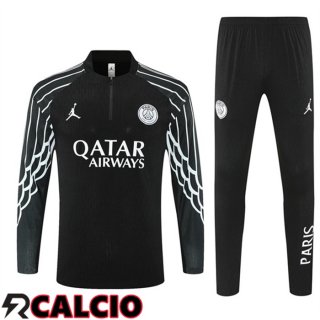 Insieme Tuta Calcio Jordan Paris PSG Nero 2025/2026