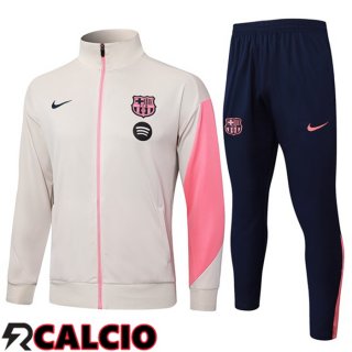 Insieme Tuta Calcio - Giacca FC Barcellona Giallo 2025/2026