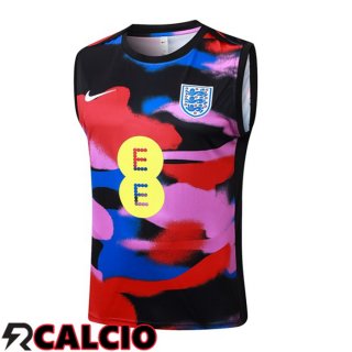 Canotta Allenamento Inghilterra Rosso Nero Blu 2025/2026