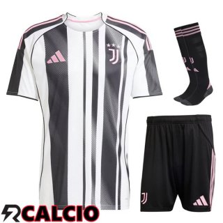 Insieme Prima Maglia Juventus (Pantaloncini + Calzini) 2025 2026