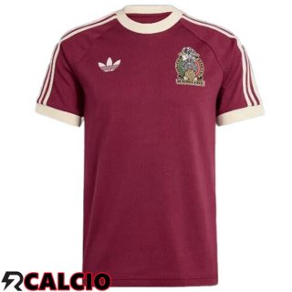 Seconda Maglia Messico Retro Rosso 1985