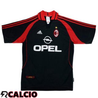 Terza Maglia AC Milan Retro Nero 2000-2001