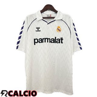 Prima Maglia Real Madrid Retro Bianco 1988