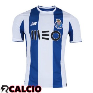 Prima Maglia FC Porto Retro Bianco Blu 2017-2018