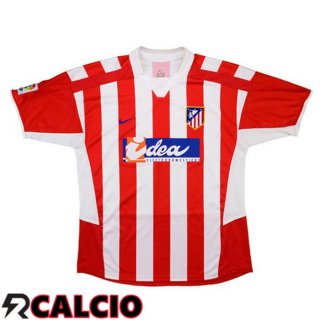 Prima Maglia Atletico Madrid Retro Rosso 2002-2003
