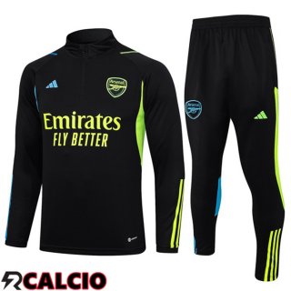 Insieme Tuta Calcio Arsenal Nero 2023/2024