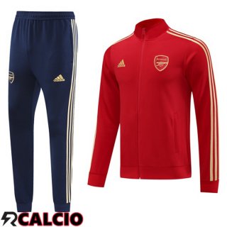 Insieme Tuta Calcio - Giacca Arsenal Rosso 2023/2024