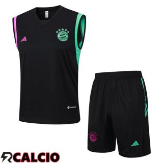 Canotta Calcio Bayern Monaco + Pantaloncini Nero 2023/2024