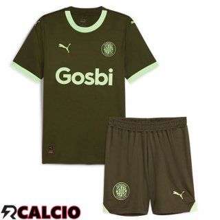 Terza Maglia Girona Bambino Verde 2023/2024