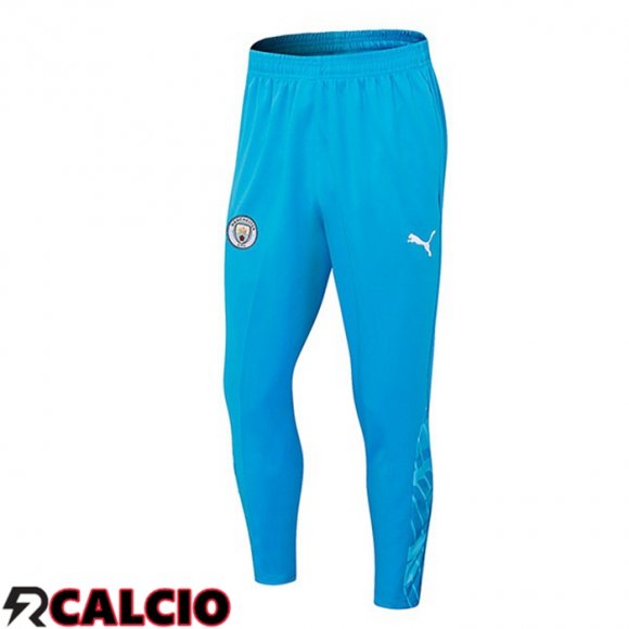 Pantaloni Da Allenamento Manchester City Blu 2023/2024
