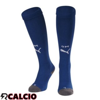 Seconda Calzini Calcio Marsiglia OM Blu 2023/2024
