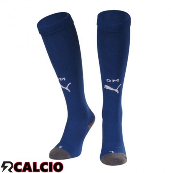 Seconda Calzini Calcio Marsiglia OM Blu 2023/2024