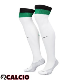 Seconda Calzini Calcio FC Liverpool Bianco 2023/2024