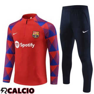 Insieme Tuta Calcio FC Barcellona Rosso 2023/2024