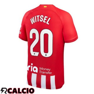 Prima Maglia Atletico Madrid (Witsel 20) Rosso 2023/2024
