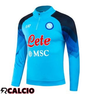 Felpa Allenamento SSC Napoli Blu 2023/2024