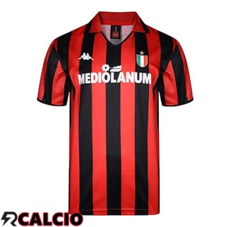 Prima Maglia AC Milan Retro Rosso 1988-1989