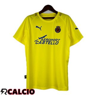 Prima Maglia Villarreal Retro Giallo 2005-2006
