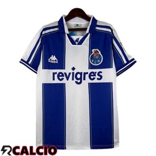 Prima Maglia FC Porto Retro Blu Bianco 1998-1999