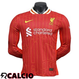 Prima Maglie Calcio FC Liverpool Manica Lunga 2024/2025