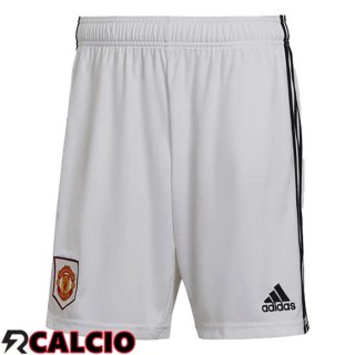 Prima Pantaloncini Calcio Manchester United Rosso 2022/2023
