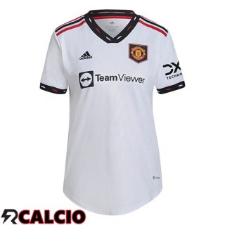 Seconda Maglia Manchester United Donna Bianco 2022/2023