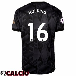 Seconda Maglia Arsenal (HOLDING 16) Nero 2022/2023