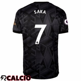 Seconda Maglia Arsenal (SAKA 7) Nero 2022/2023