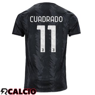 Seconda Maglia Juventus (CUADRADO 11) Nero 2022/2023  Seconda Maglia Juventus (CUADRADO 11) Nero 2022/2023