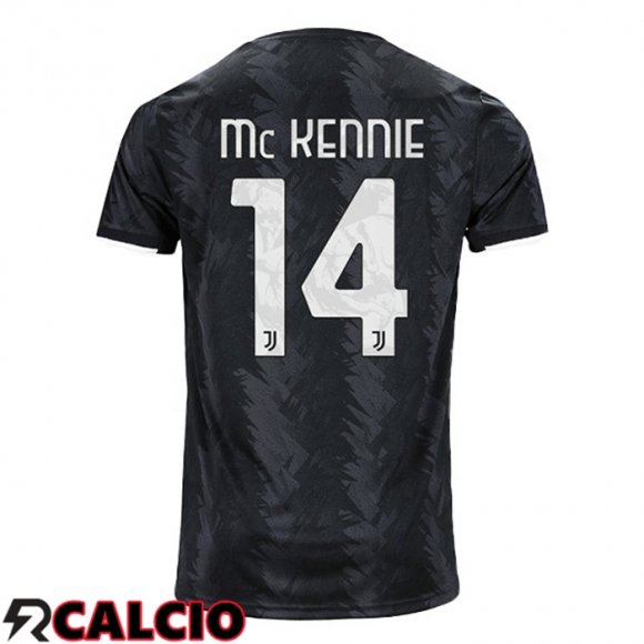 Seconda Maglia Juventus (MCKENNIE 14) Nero 2022/2023  Seconda Maglia Juventus (MCKENNIE 14) Nero 2022/2023