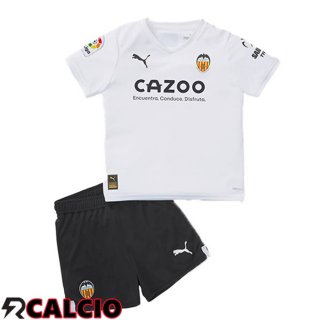 Prima Maglia Valencia CF Bambino Bianco 2022/2023
