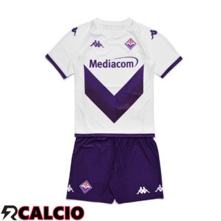 Seconda Maglia ACF Fiorentina Bambino Bianco 2022/2023
