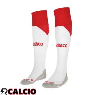 Prima Calzini Calcio AS Monaco Rosso Bianco 2022/2023