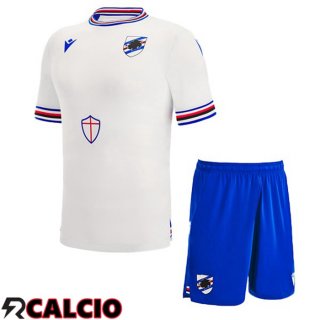 Seconda Maglia UC Sampdoria Bambino Bianco 2022/2023