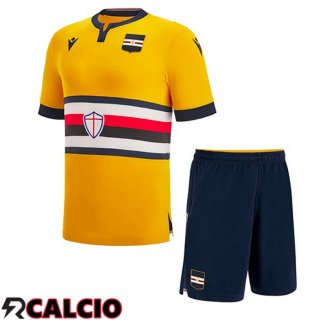 Terza Maglia UC Sampdoria Bambino Giallo 2022/2023