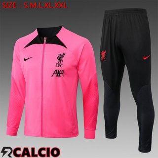 Insieme Tuta Calcio - Giacca FC Liverpool Bambino Rosa 2022/2023