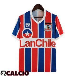 Seconda Maglia Colo-Colo Retro Blu Rosso 1986