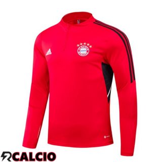Felpa Allenamento Bayern Monaco Rosso 2022/2023
