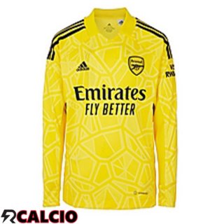 Maglie Calcio Arsenal Portiere Manica Lunga Giallo 2022/2023