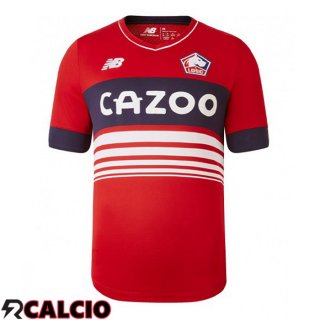 Prima Maglie Calcio Lille OSC Rosso 2022/2023